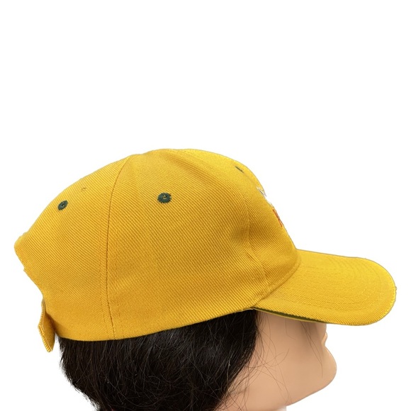 Vintage 90’s No Fear Cozumel Mexico Velcro Back Tourist Baseball Cap Hat - Picture 4 of 5